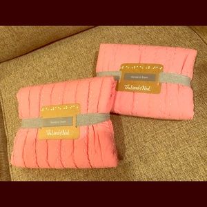 NWT Two The Land of Nod Pillow Standard Shams